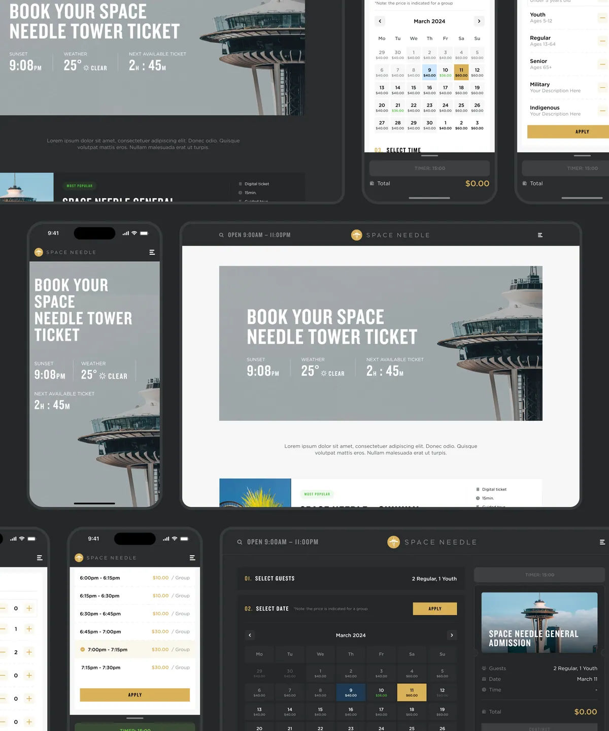 Tickets online, on any device