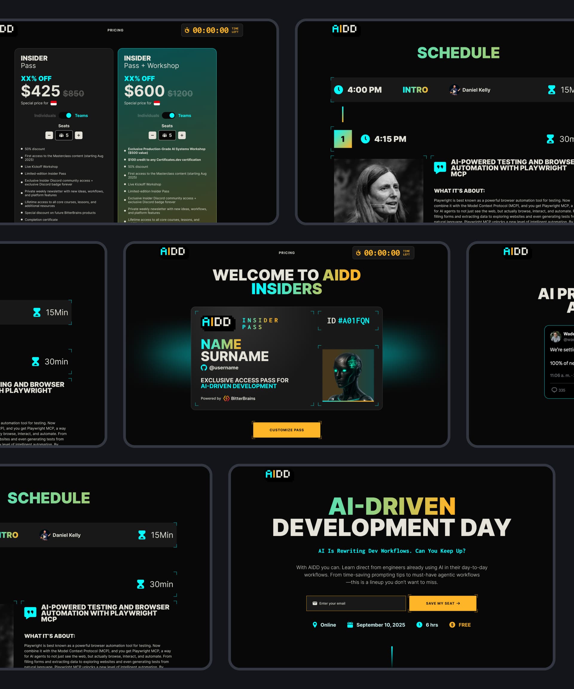 Designing for how developers will work, not just how they learn today