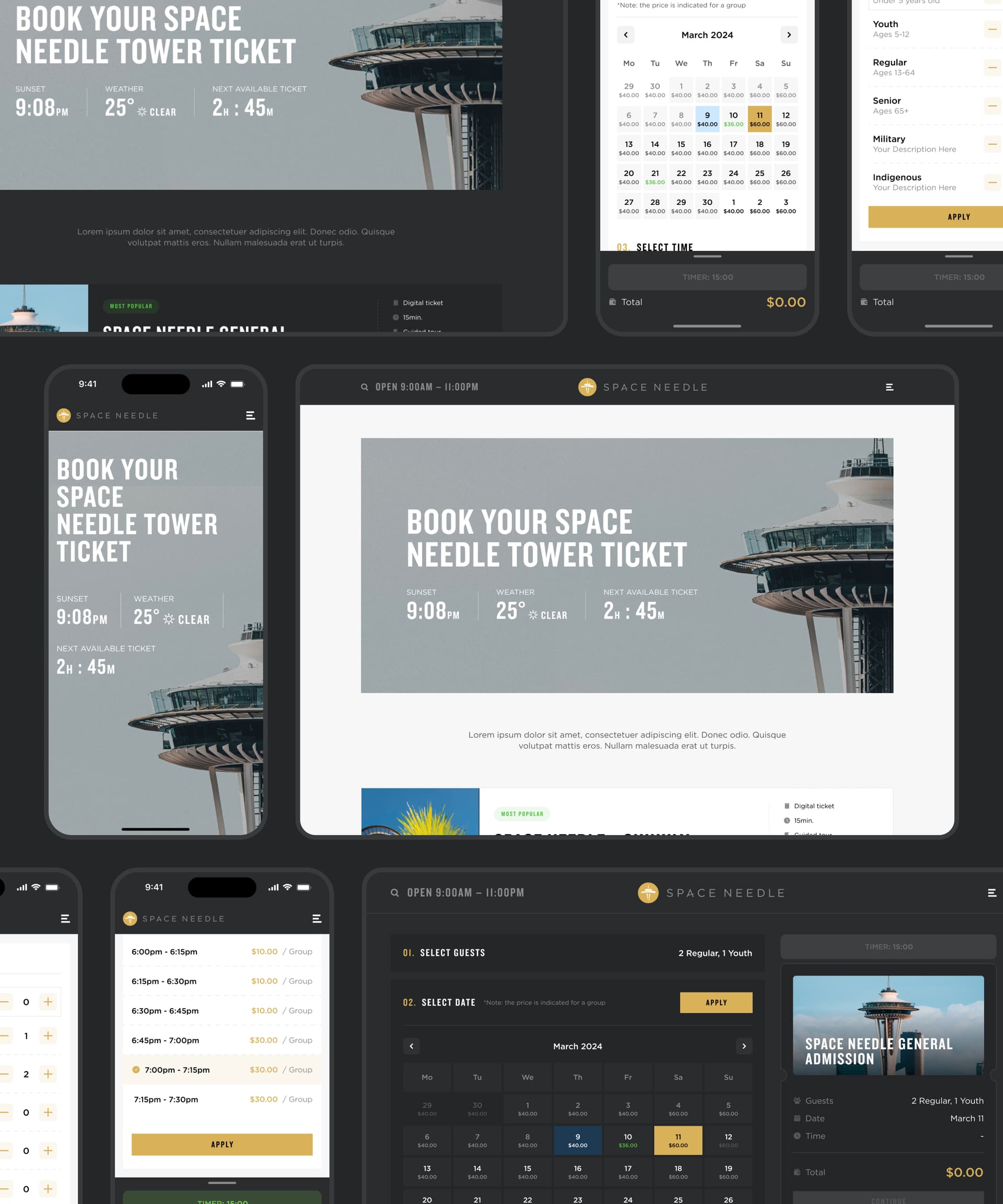 Tickets online, on any device