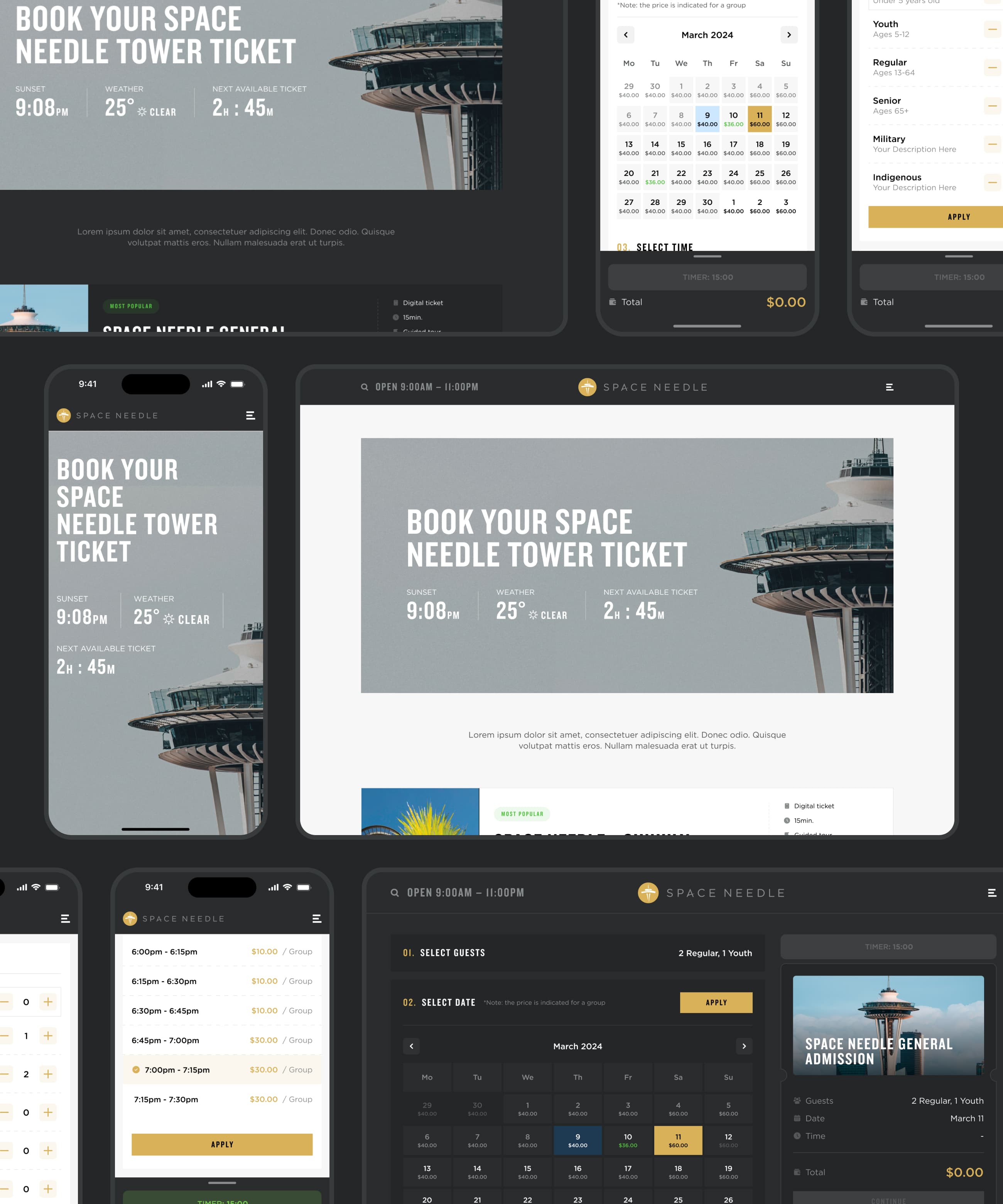 Tickets online, on any device