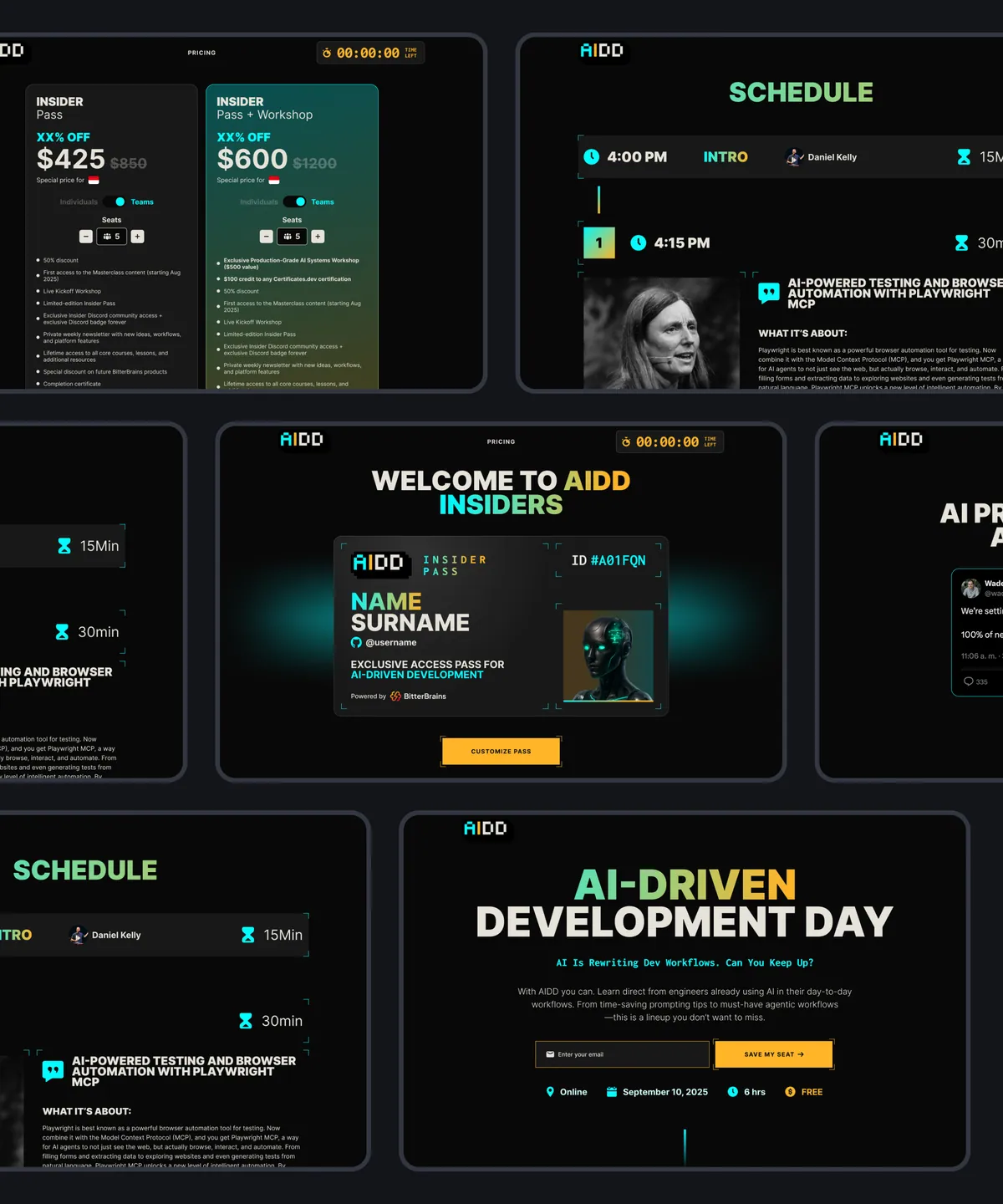 Designing for how developers will work, not just how they learn today