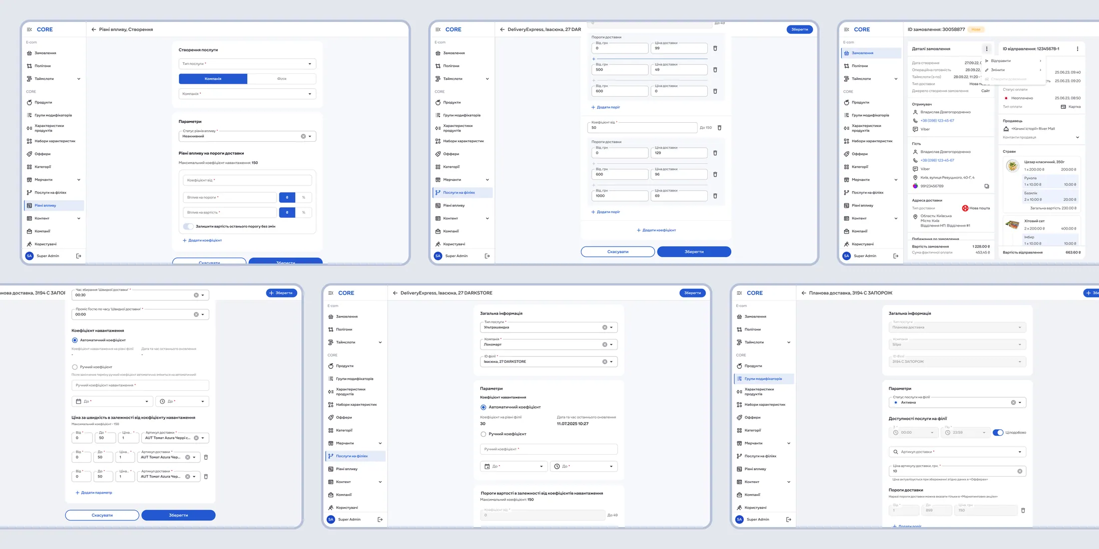 Silpo commerce operations